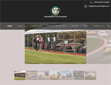 Tablet Screenshot of motorsportnigeria.com